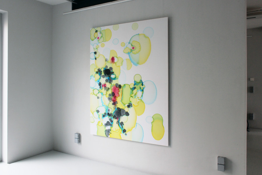 exhibition view painting